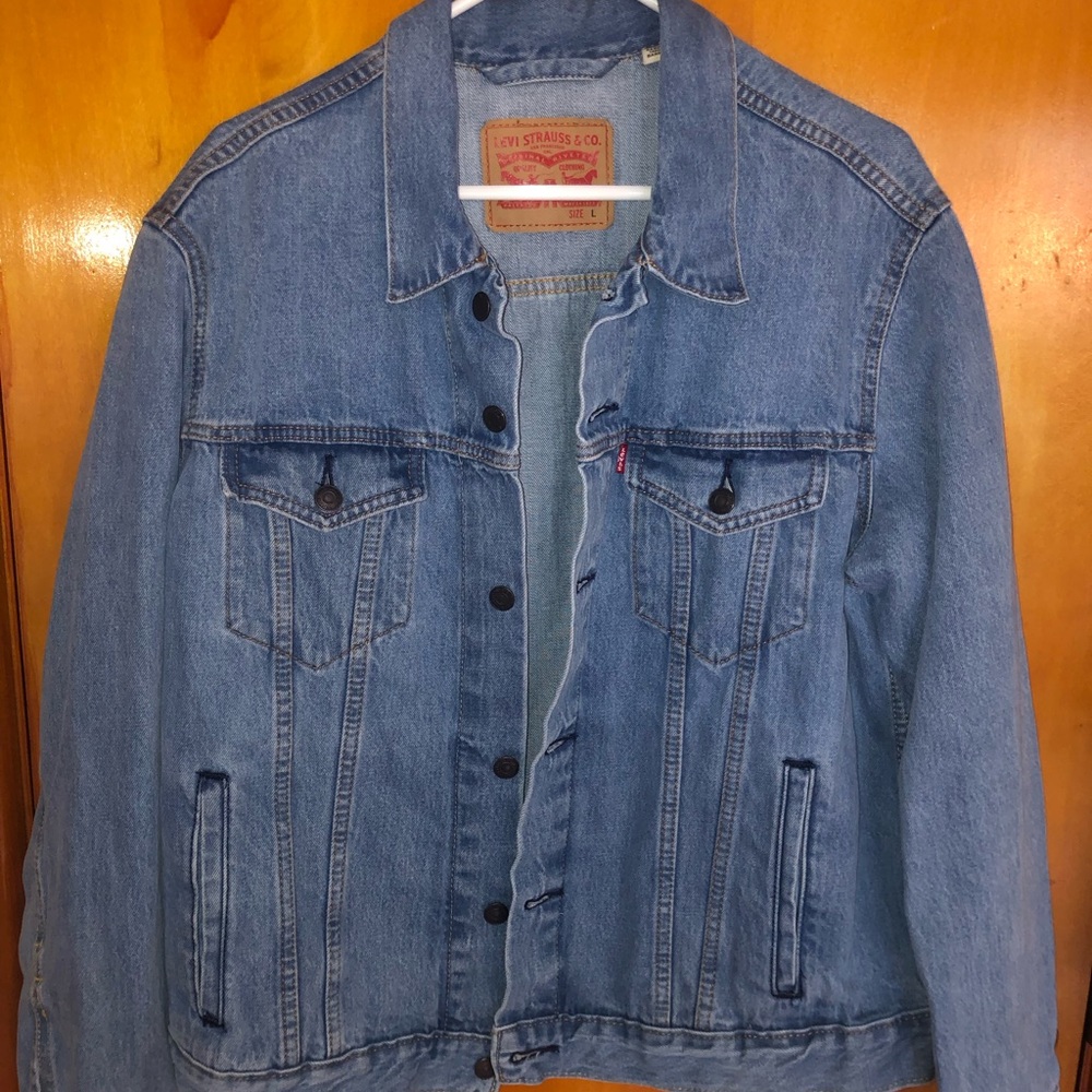 Levi's Blue Denim Jacket for Men
